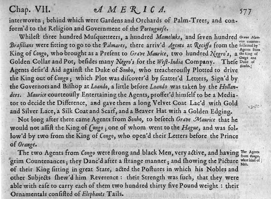 a page from an old book