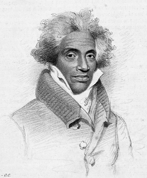 sketch of an African man